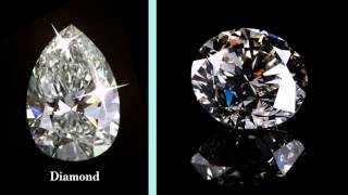 Differences between Cubic Zirconia Diamond and Moissanite [upl. by Ojillib12]