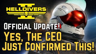 Helldivers 2  CEO Confirms This The Most Underrated Stratagem For Bugs  MO Update [upl. by Zea480]