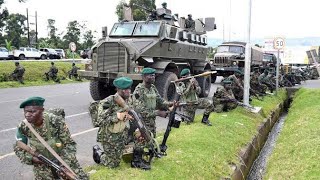 TEMPÊTE DE FEU À LA PORTE DE KIGALI LARMÉE OUGANDAISE ET LES FARDC ATTAQUENT LA VILLE DE GISENI [upl. by Lacsap]