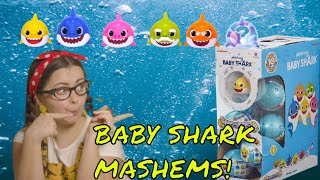 Baby Shark Toys English Mashems Series 1 [upl. by Aneetak]