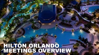 Hilton Orlando  Orlando Meetings amp Conventions [upl. by Atnuahs]