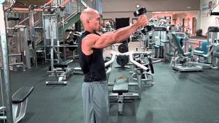 Standing Dumbbell Front Raise [upl. by Quinton]