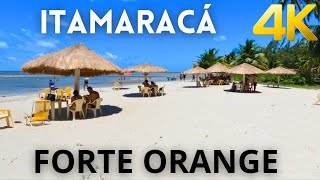 PRAIA de ITAMARACÁ FORTE ORANGE PE [upl. by Dinsdale]