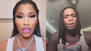 Nicki Minaj WARNS Kai Cenat On Live After Called Her “AUNTY” Then This Happened 😳 [upl. by Nared]