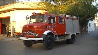 Móvil 8 a urgencia  Bomberos Voluntarios de Rojas [upl. by Dunning80]