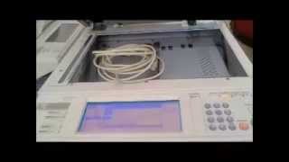 CONFIGURACION SCANNERPRINTER AFICIO 3025 [upl. by Gardy87]