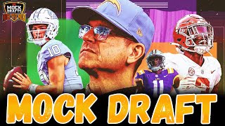 Mel Kipers 2024 NFL Mock Draft  Mock The Mock [upl. by Tiphani]