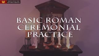 Introduction to Roman Ceremonial Rite Cultus Deorum Romanorum [upl. by Marybeth]