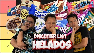 DISCUTIERLIST HELADOS  AyerFueLunes [upl. by Egrog759]