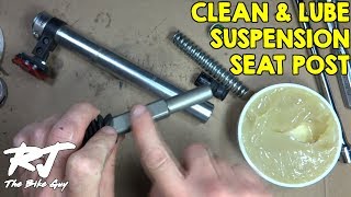 How To CleanLube A Suspension Seatpost [upl. by Amat361]