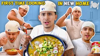 COOKING W BLESIV MAKING POZOLE FUNNY AF [upl. by Mariellen502]