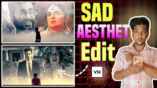 Sky Sad Aesthetic Video Editing  Sky Me Sad Video Kaise Lagaye  Sad Aesthetic Reels Editing [upl. by Atinnor]