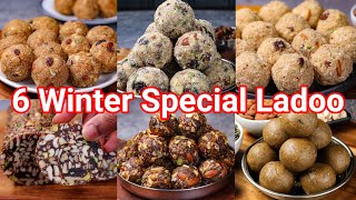 6 Must Try Winter Special Ladoo Recipe for Energy amp Warmth  Healthy amp Nutrient Winter Recipes [upl. by Modestia]