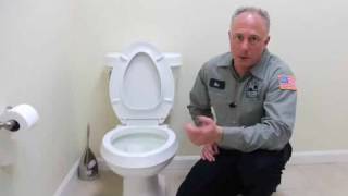 How to Fix a Clogged Toilet  Plumbing Repairs [upl. by Hole]