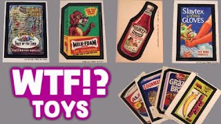 70s Vintage WACKY PACKAGES  WTF Toys [upl. by Apfel]