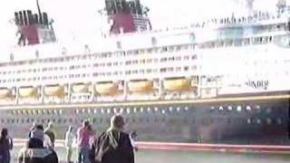 Disney Cruise Lines Horn Blowing [upl. by Charmion]