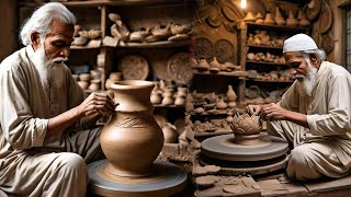 Amazing Earthenware Clay Pottery Pot Producing Process  Earthenware Mass Producing Factory [upl. by Keel]