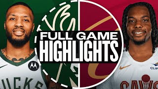 BUCKS at CAVALIERS  FULL GAME HIGHLIGHTS  November 4 2024 [upl. by Nadabus427]