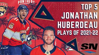 Top 5 Jonathan Huberdeau Plays Of The 202122 NHL Season [upl. by Heintz592]