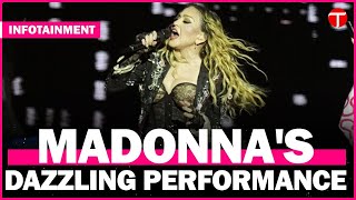 Rios Copacabana Beach Glows as Madonna Wows 16 Million in Free Concert  Latest News [upl. by Anij]