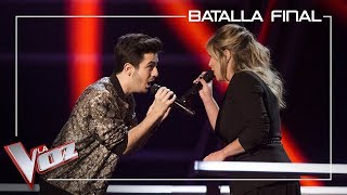 Javier Erro y Apryl cantan Another love  Batalla final  La Voz Antena 3 2019 [upl. by Annazus]