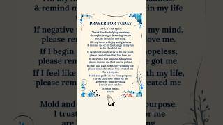 PRAYERfaith morningprayer jesus praisethelord prayerfortoday miracleprayer mercy shorts [upl. by Myrtle]