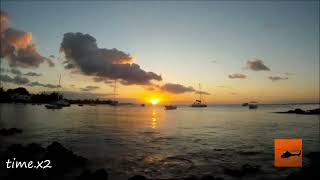 Mauritius island sunset beach [upl. by Ezana518]