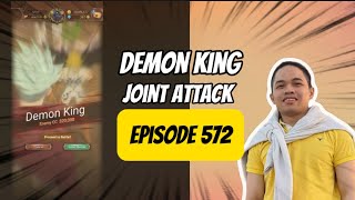 DEFEAT DEMON KING 572  JOINT ATTACK  SDS 7DS [upl. by Tima]