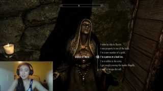 ASMR  Lets Play Skyrim Live [upl. by Emelda]