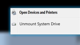 Unmounting System Drive in every version of Windows [upl. by Janetta]