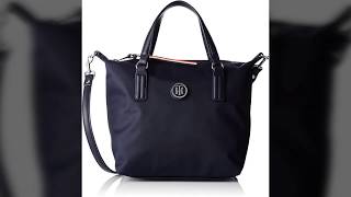 Tommy Hilfiger Handtasche Damen Poppy Small Tote Shopper [upl. by Enilhtak984]