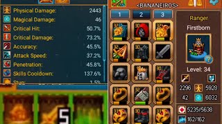 warspear online Ranger CD com buff castelo 😍 [upl. by Lehcyar]