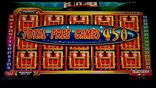 Konami 450 FREE SPINS Electrifying Riches  Slot Machine Bonus [upl. by Aruasor]