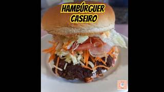 Hambúrguer caseiro delicioso hamburguergourmet lachen lanche receitas [upl. by Pevzner986]