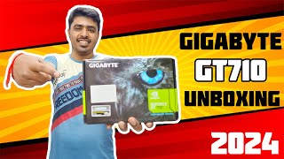 Unboxing amp Review GIGABYTE GeForce GT 710 2GB Graphics Card 2024 Buyers Guide [upl. by Htenay]