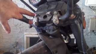 How to replace motorcycle handlebars [upl. by Palmira]