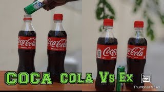 Experiment CocaCola vs Extra Mints Flop Experiment [upl. by Yhprum494]