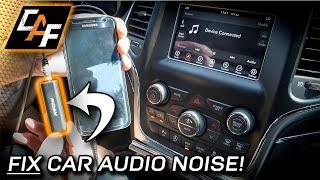 BUZZ WHINE HISS How to FIX Car Audio Noise [upl. by Silverman]