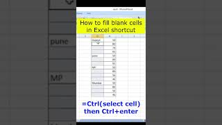 Serial Number in Excel shortcut  Automatic serial Number in Excel excel tallyprimetutorial [upl. by Millwater920]