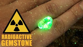 Radioactive Glowing Gem Can Be Worn as a Ring [upl. by Cherianne]