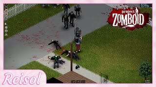 Project Zomboid  Part 2  Claiming our base [upl. by Repard569]