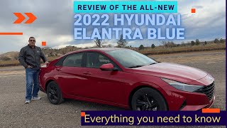 2022 Hyundai Elantra HEV Blue Hydrid The review [upl. by Ingrim]