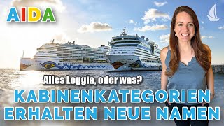 KreuzfahrtNews AIDA ändert mehrere Kabinennamen [upl. by Kayle670]