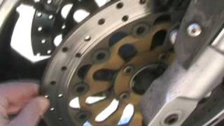 disques flottant brembo gsxr 1100 [upl. by Handel612]