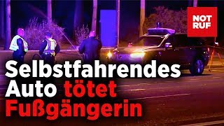 Selbstfahrendes Auto tötet Fußgängerin auf Zebrastreifen [upl. by Yarased907]