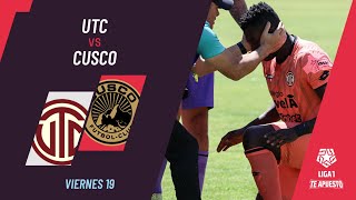 UTC Cajamarca 21 Cusco FC resumen de hoy goles y mejores jugadas del partido por la Liga1 [upl. by Ennairak]