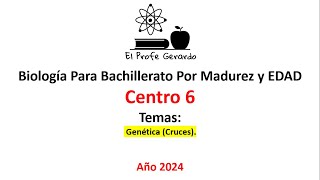 Centro 6  Biología 2024 [upl. by Kimmi]