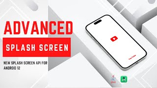 New splash screen Api android studio java  Code Conference  Android Tutorial [upl. by Eyot]