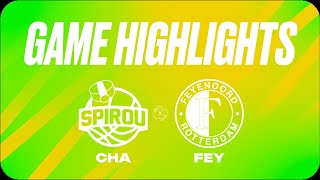 Spirou Basket vs Zeeuw amp Zeeuw Feyenoord Basketball  Game Highlights [upl. by Christoph205]