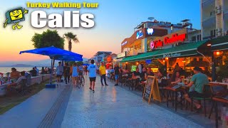 Çalış Fethiye Muğla Turkey  4K Walking Tour [upl. by Rebna557]